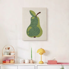 Carica l'immagine nel visualizzatore di Gallery, Punch Needle Kit con cornice - Pera Fresca