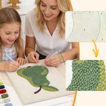 Carica l'immagine nel visualizzatore di Gallery, Punch Needle Kit con cornice - Pera Fresca