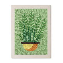 Carica l'immagine nel visualizzatore di Gallery, Punch Needle Kit con cornice - Felci in Vaso Figured'Art