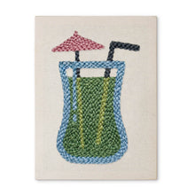Carica l'immagine nel visualizzatore di Gallery, Punch Needle Kit con cornice - Bevanda Esotica Figured'Art