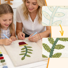 Carica l'immagine nel visualizzatore di Gallery, Punch Needle Kit con cornice - Gioia in Vaso