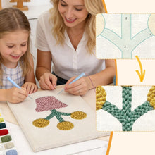 Carica l'immagine nel visualizzatore di Gallery, Punch Needle Kit con cornice - Pollice Verde
