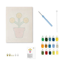 Carica l'immagine nel visualizzatore di Gallery, Punch Needle Kit con cornice - Pollice Verde