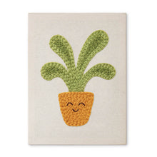 Carica l'immagine nel visualizzatore di Gallery, Punch Needle Kit con cornice - Pianta Felice Figured'Art
