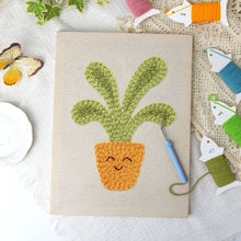 Carica l'immagine nel visualizzatore di Gallery, Punch Needle Kit con cornice - Pianta Felice
