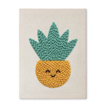 Carica l'immagine nel visualizzatore di Gallery, Punch Needle Kit con cornice - Ananas al Sole Figured'Art