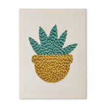 Carica l'immagine nel visualizzatore di Gallery, Punch Needle Kit con cornice - Succulenta Baciata dal Sole Figured'Art