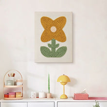 Carica l'immagine nel visualizzatore di Gallery, Punch Needle Kit con cornice - Fiore al Sole