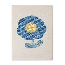 Carica l'immagine nel visualizzatore di Gallery, Punch Needle Kit con cornice - Fiore Blu Figured'Art