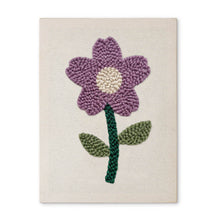 Carica l'immagine nel visualizzatore di Gallery, Punch Needle Kit con cornice - Fiore Primaverile Delicato Figured'Art