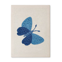 Carica l'immagine nel visualizzatore di Gallery, Punch Needle Kit con cornice - Ali blu Figured'Art