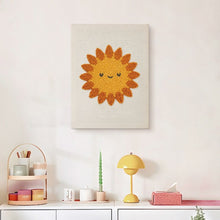 Carica l'immagine nel visualizzatore di Gallery, Punch Needle Kit con cornice - Sole Sorridente