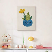 Carica l'immagine nel visualizzatore di Gallery, Punch Needle Kit con cornice - Succulenta Felice