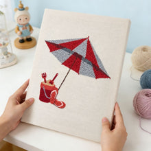 Carica l'immagine nel visualizzatore di Gallery, Punch Needle Kit con cornice - Atmosfera Estiva