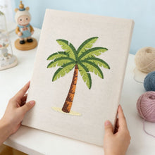 Carica l'immagine nel visualizzatore di Gallery, Punch Needle Kit con cornice - Paradiso delle Palme