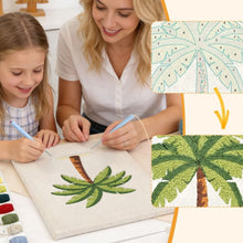 Carica l'immagine nel visualizzatore di Gallery, Punch Needle Kit con cornice - Paradiso delle Palme