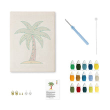 Carica l'immagine nel visualizzatore di Gallery, Punch Needle Kit con cornice - Fuga sull’Isola