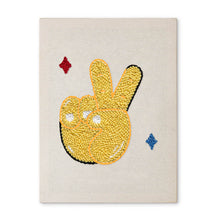 Carica l'immagine nel visualizzatore di Gallery, Punch Needle Kit con cornice - Peace and Shine Figured'Art