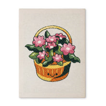 Carica l'immagine nel visualizzatore di Gallery, Punch Needle Kit con cornice - Cesto di Fiori Figured'Art