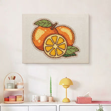 Carica l'immagine nel visualizzatore di Gallery, Punch Needle Kit con cornice - Arance Fresche