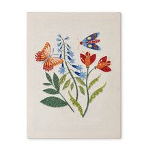Carica l'immagine nel visualizzatore di Gallery, Punch Needle Kit con cornice - Farfalla in Fiore Figured'Art