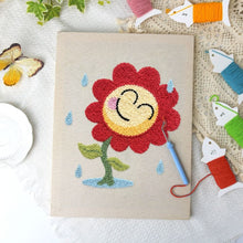 Carica l'immagine nel visualizzatore di Gallery, Punch Needle Kit con cornice - Gioia nei Giorni di Pioggia