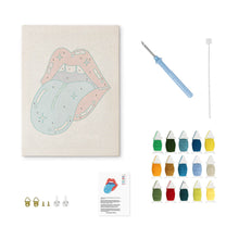 Carica l'immagine nel visualizzatore di Gallery, Punch Needle Kit con cornice - Bacio Cosmico