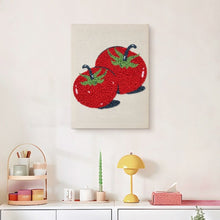 Carica l'immagine nel visualizzatore di Gallery, Punch Needle Kit con cornice - Pomodori Freschi