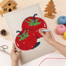 Carica l'immagine nel visualizzatore di Gallery, Punch Needle Kit con cornice - Pomodori Freschi