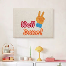 Carica l'immagine nel visualizzatore di Gallery, Punch Needle Kit con cornice - Well Done