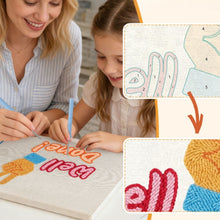 Carica l'immagine nel visualizzatore di Gallery, Punch Needle Kit con cornice - Well Done