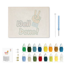 Carica l'immagine nel visualizzatore di Gallery, Punch Needle Kit con cornice - Well Done