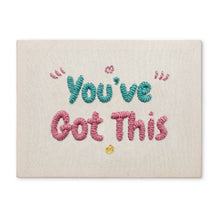 Carica l'immagine nel visualizzatore di Gallery, Punch Needle Kit con cornice - You've Got This Figured'Art
