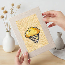 Carica l'immagine nel visualizzatore di Gallery, Punch Needle Kit (4 pezzi) con cornici - Collezione Bocconi Gustosi 2