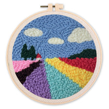 Carica l'immagine nel visualizzatore di Gallery, Punch Needle Campo di tulipani