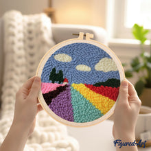 Carica l'immagine nel visualizzatore di Gallery, Punch Needle Kit Campo di tulipani