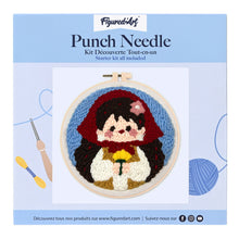 Carica l'immagine nel visualizzatore di Gallery, Punch Needle Kit Piccola alsaziana con fiori