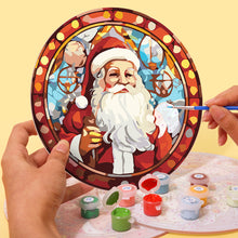 Carica l&#39;immagine nel visualizzatore di Gallery, Set di 6 Tovagliette da Dipingere con i numeri (20cm diametro) - Regalo di Natale Creativo