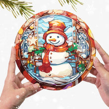 Carica l&#39;immagine nel visualizzatore di Gallery, Set di 6 Tovagliette da Dipingere con i numeri (20cm diametro) - Regalo di Natale Creativo