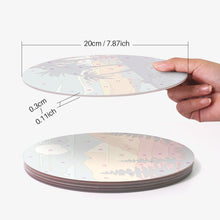 Carica l&#39;immagine nel visualizzatore di Gallery, Set di 6 Tovagliette da Dipingere con i numeri (20cm diametro) - Vista sulla Natura