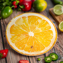 Carica l&#39;immagine nel visualizzatore di Gallery, Set di 6 Tovagliette da Dipingere con i numeri (20cm diametro) - Fette di Frutta Tropicale