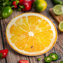 Carica l'immagine nel visualizzatore di Gallery, Set di 6 Tovagliette da Dipingere con i numeri (20cm diametro) - Fette di Frutta Tropicale