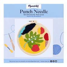 Carica l'immagine nel visualizzatore di Gallery, Punch Needle Kit Monstera
