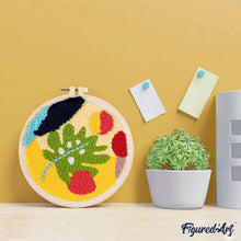 Carica l'immagine nel visualizzatore di Gallery, Punch Needle Kit Monstera