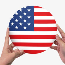 Carica l'immagine nel visualizzatore di Gallery, Set di 6 Tovagliette da Dipingere con i numeri (20cm diametro) - Bandiera Americana