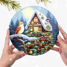Carica l&#39;immagine nel visualizzatore di Gallery, Set di 4 Tovagliette da Dipingere con i numeri (20cm diametro) - Vacanze e Natura
