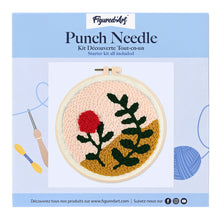 Carica l'immagine nel visualizzatore di Gallery, Punch Needle Kit Rami di rosa
