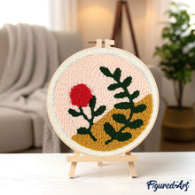 Carica l'immagine nel visualizzatore di Gallery, Punch Needle Kit Rami di rosa