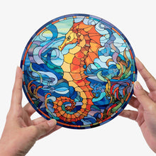 Carica l&#39;immagine nel visualizzatore di Gallery, Set di 4 Tovagliette da Dipingere con i numeri (20cm diametro) - Creature dell&#39;Oceano