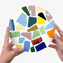 Carica l&#39;immagine nel visualizzatore di Gallery, Set di 6 Tovagliette da Dipingere con i numeri (20cm diametro) - Motivo Geometrico Decorativo